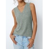 image:imageAUTOMET Womens Tank Tops Summer Sleeveless Shirts Spring 2026 V Neck Loose Fit Casual Clothes Trendy Fashion OutfitsLightgreen