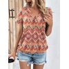 image:imageAUTOMET Womens Tops Short Sleeve V Neck T Shirts 2026 Summer Spring BlousesBoho Floral