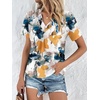 image:imageAUTOMET Womens Tops Short Sleeve V Neck T Shirts 2026 Summer Spring BlousesMultiw