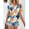 image:imageAUTOMET Womens Tops Short Sleeve V Neck T Shirts 2026 Summer Spring BlousesMultiw
