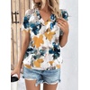 image:imageAUTOMET Womens Tops Short Sleeve V Neck T Shirts 2026 Summer Spring BlousesMultiw