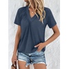image:imageAUTOMET Womens Tops Short Sleeve V Neck T Shirts 2026 Summer Spring BlousesNavy