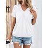 image:imageAUTOMET Womens Tops Short Sleeve V Neck T Shirts 2026 Summer Spring BlousesWhite