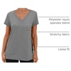image:imageAUTOMET Womens V Neck Shirts Spring Short Sleeve Summer Tops with PocketsGrey