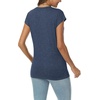 image:imageAUTOMET Womens V Neck T Shirts Cap Sleeve Cap Sleeve Basic TeesNavy