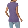 image:imageAUTOMET Womens V Neck T Shirts Cap Sleeve Cap Sleeve Basic TeesPurple