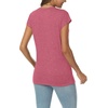 image:imageAUTOMET Womens V Neck T Shirts Cap Sleeve Cap Sleeve Basic TeesRed