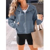 image:imageAUTOMET Womens Zip Up Hoodies Fleece Jackets 2026 Oversized SweatshirtsGreyblue