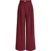 image:imageAUTOMET Women Wide Leg Dress Pants High Waisted Loose Fit Business Casual Work Trousers with Pockets 2026Wine Red