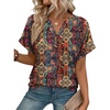 image:imageAUTOMET Womens Spring Tops 2026 Short Sleeve Shirts HenleyBoho a