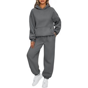image:imageAUTOMET Womens 2 Piece Lounge Sweat Sets Fall Fashion Matching SweatsuitsBlackgrey