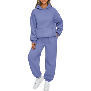 image:imageAUTOMET Womens 2 Piece Lounge Sweat Sets Fall Fashion Matching SweatsuitsBluepurple