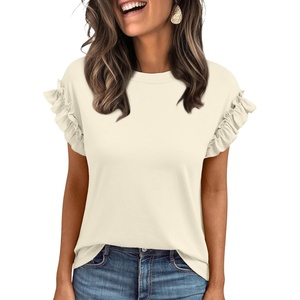 image:imageAUTOMET Womens Business Casual Cute Trendy TopsApricot