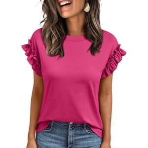 image:imageAUTOMET Womens Business Casual Cute Trendy TopsHot Pink