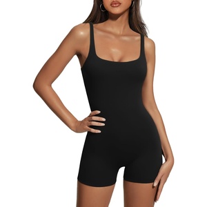 image:imageAUTOMET Womens Flattering Shaping Jumpsuit Romper for Summer 2026Black