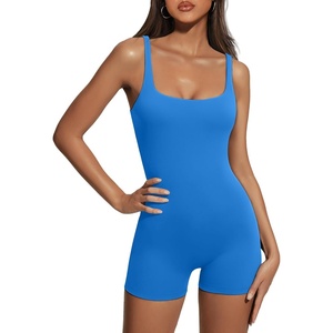 image:imageAUTOMET Womens Flattering Shaping Jumpsuit Romper for Summer 2026Blue