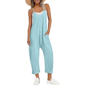image:imageAUTOMET Womens Jumpsuits Casual Summer Romper Beach Vacation Outfits 2026Cyan