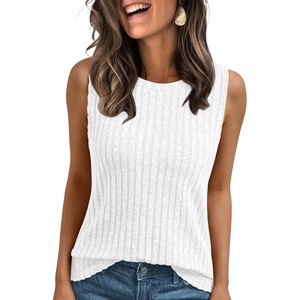 image:imageAUTOMET Womens Tank Tops Sleeveless Summer Basic Soft Clothes 2026White