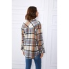 image:imageAUTOMET Shackets for Women Plaid Flannel ShirtsBluebrown