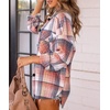 image:imageAUTOMET Shackets for Women Plaid Flannel ShirtsBluepink