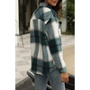 image:imageAUTOMET Shackets for Women Plaid Flannel ShirtsDark Green