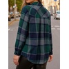 image:imageAUTOMET Shackets for Women Plaid Flannel ShirtsGreen