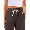 image:imageAUTOMET Womens High Waisted Lounge Sweatpants Jogger Pants with PocketsBrown