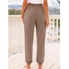 image:imageAUTOMET Womens High Waisted Lounge Sweatpants Jogger Pants with PocketsCoffee