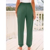 image:imageAUTOMET Womens High Waisted Lounge Sweatpants Jogger Pants with PocketsGreen