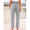 image:imageAUTOMET Womens High Waisted Lounge Sweatpants Jogger Pants with PocketsGrey
