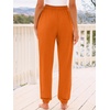 image:imageAUTOMET Womens High Waisted Lounge Sweatpants Jogger Pants with PocketsOrange