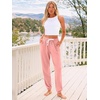 image:imageAUTOMET Womens High Waisted Lounge Sweatpants Jogger Pants with PocketsPink