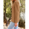 image:imageAUTOMET Womens Long Sleeve Crewneck Shirts Casual Basic Tops01coffee