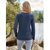 image:imageAUTOMET Womens Long Sleeve Crewneck Shirts Casual Basic Tops01darkblue