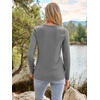 image:imageAUTOMET Womens Long Sleeve Crewneck Shirts Casual Basic Tops01grey