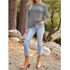 image:imageAUTOMET Womens Long Sleeve Crewneck Shirts Casual Basic Tops01grey