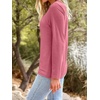 image:imageAUTOMET Womens Long Sleeve Crewneck Shirts Casual Basic Tops01hotpink