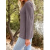 image:imageAUTOMET Womens Long Sleeve Crewneck Shirts Casual Basic Tops01rosetaupe