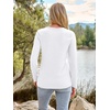 image:imageAUTOMET Womens Long Sleeve Crewneck Shirts Casual Basic Tops01white