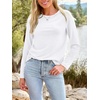 image:imageAUTOMET Womens Long Sleeve Crewneck Shirts Casual Basic Tops01white