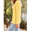 image:imageAUTOMET Womens Long Sleeve Crewneck Shirts Casual Basic Tops01yellow