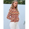 image:imageAUTOMET Womens Long Sleeve Crewneck Shirts Casual Basic TopsBohoorange
