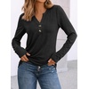 image:imageAUTOMET Womens Long Sleeve Shirts 2026 Fall Outfits Dressy Casual TopsBlack