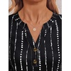 image:imageAUTOMET Womens Long Sleeve Shirts 2026 Fall Outfits Dressy Casual TopsBlack Dot Line