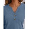 image:imageAUTOMET Womens Long Sleeve Shirts 2026 Fall Outfits Dressy Casual TopsBlue