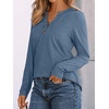 image:imageAUTOMET Womens Long Sleeve Shirts 2026 Fall Outfits Dressy Casual TopsBlue
