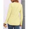 image:imageAUTOMET Womens Long Sleeve Shirts 2026 Fall Outfits Dressy Casual TopsButter Yellow