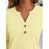 image:imageAUTOMET Womens Long Sleeve Shirts 2026 Fall Outfits Dressy Casual TopsButter Yellow