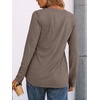 image:imageAUTOMET Womens Long Sleeve Shirts 2026 Fall Outfits Dressy Casual TopsCoffee Grey