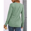 image:imageAUTOMET Womens Long Sleeve Shirts 2026 Fall Outfits Dressy Casual TopsLight Green